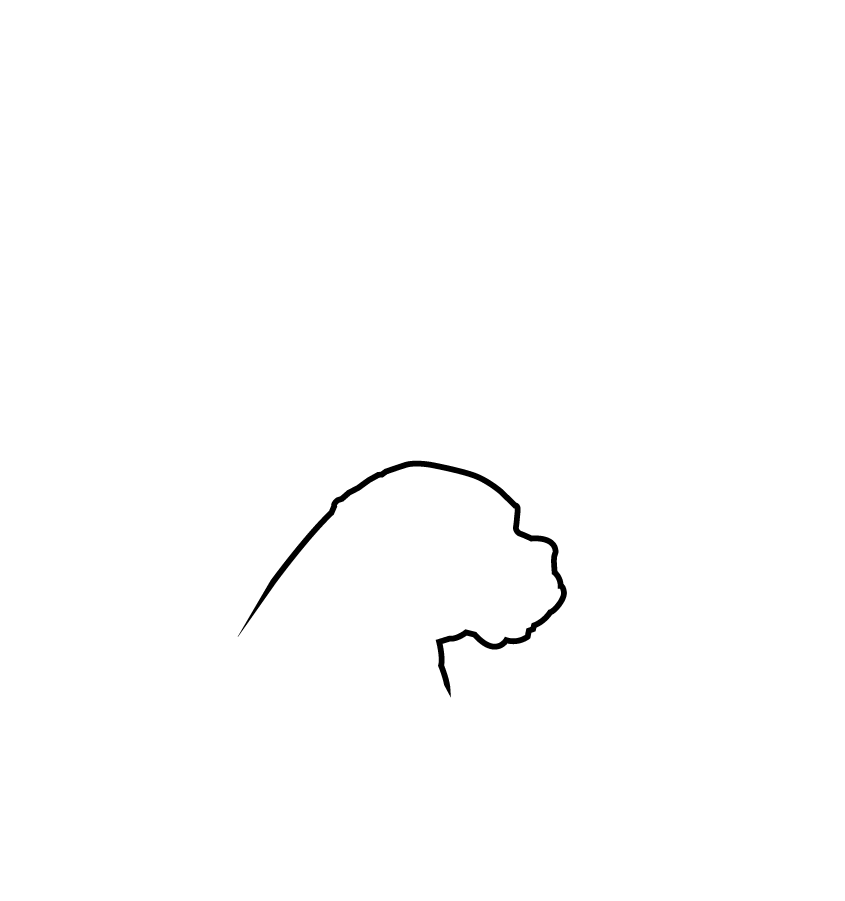 logo boxer vom lindenbruchgraben invert